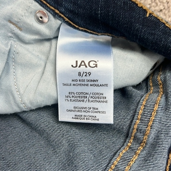 Women’s Jag jeans, mid-rise skinny size 8/29 - Picture 4 of 6